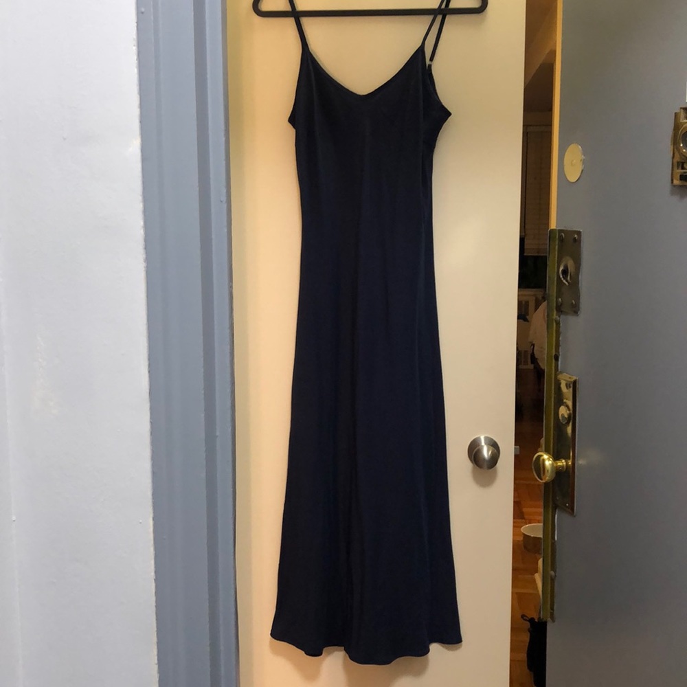 Stelen Morgan Cami Slip Dress, Navy